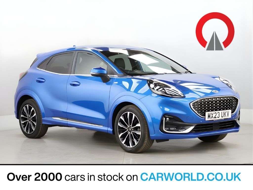 A 2023 FORD PUMA 1.0T EcoBoost MHEV ST-Line Vignale SUV 5dr Petrol Hybrid Manual Euro 6 (s/s A 2023 FORD PUMA 1.0T EcoBoost MHEV ST-Line Vignale SUV 5dr Petrol Hybrid Manual Euro 6 (s/s