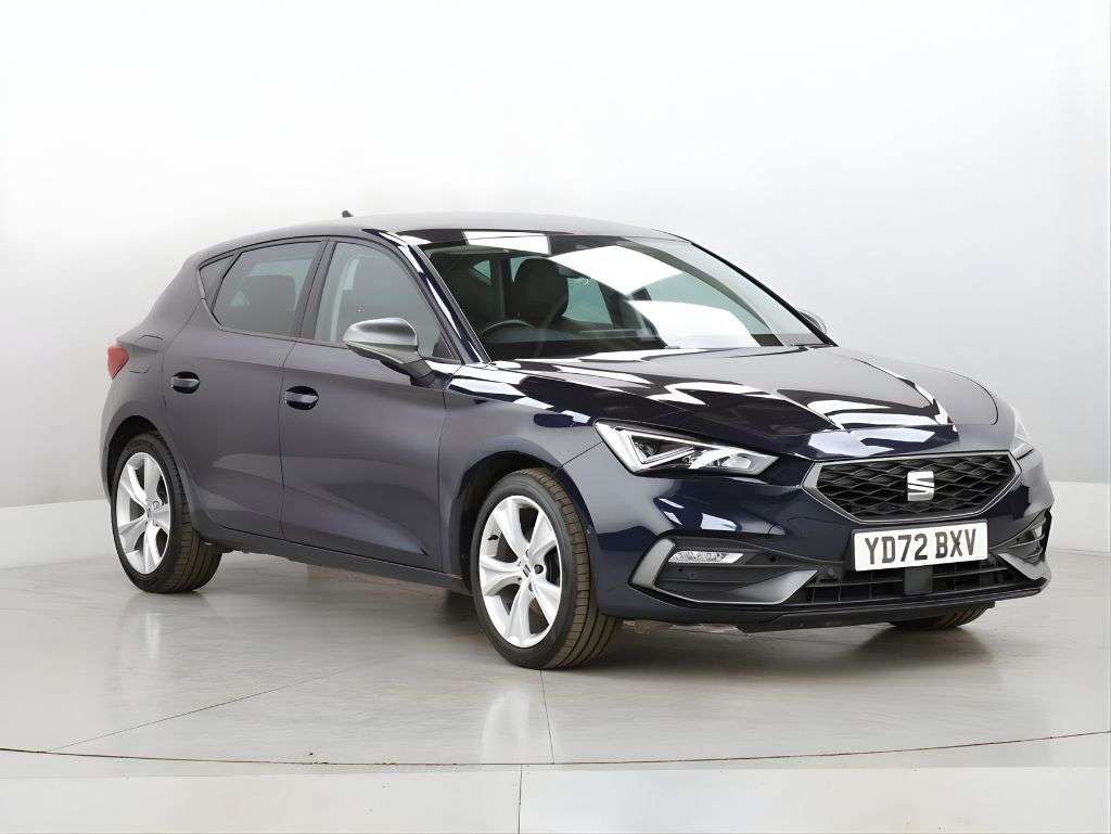 A 2022 SEAT LEON 1.5 TSI EVO FR Hatchback 5dr Petrol Manual Euro 6 (s/s) (130 ps) A 2022 SEAT LEON 1.5 TSI EVO FR Hatchback 5dr Petrol Manual Euro 6 (s/s) (130 ps)