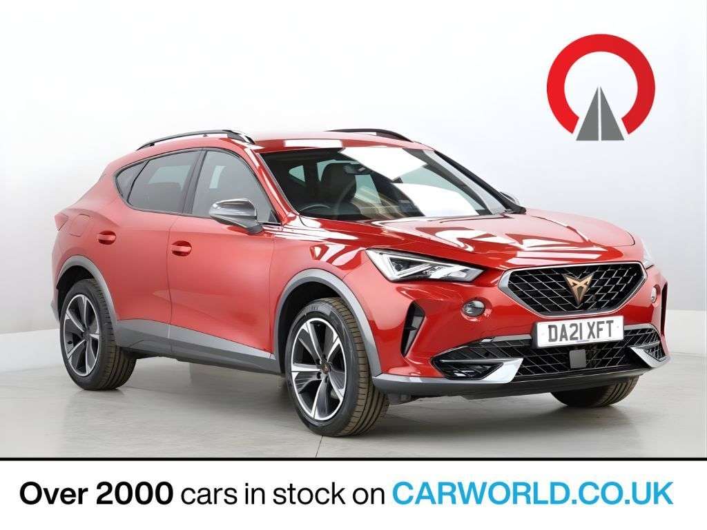 A 2021 CUPRA FORMENTOR 1.5 TSI V1 SUV 5dr Petrol Manual Euro 6 (s/s) (150 ps) A 2021 CUPRA FORMENTOR 1.5 TSI V1 SUV 5dr Petrol Manual Euro 6 (s/s) (150 ps)
