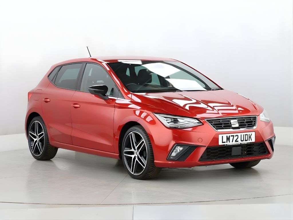 A 2022 SEAT IBIZA 1.0 TSI FR Edition Hatchback 5dr Petrol Manual Euro 6 (s/s) (95 ps) A 2022 SEAT IBIZA 1.0 TSI FR Edition Hatchback 5dr Petrol Manual Euro 6 (s/s) (95 ps)