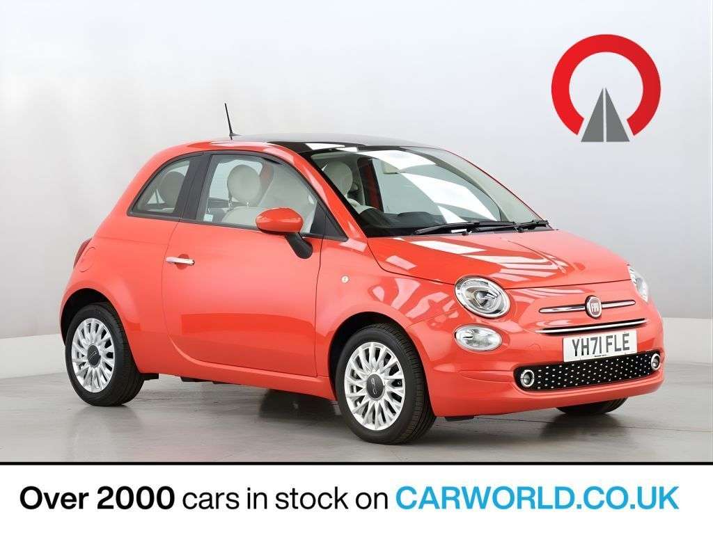 A 2021 FIAT 500 1.0 MHEV Lounge Hatchback 3dr Petrol Manual Euro 6 (s/s) (70 bhp) A 2021 FIAT 500 1.0 MHEV Lounge Hatchback 3dr Petrol Manual Euro 6 (s/s) (70 bhp)