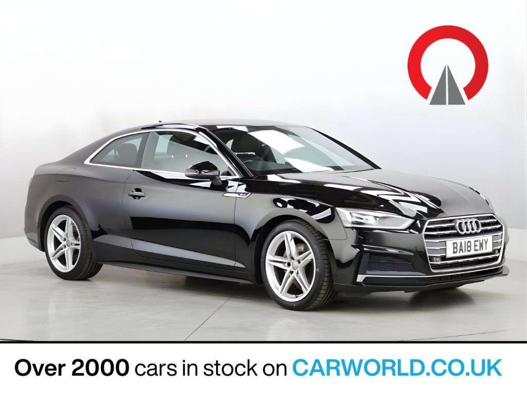 A 2018 AUDI A5 2.0 TFSI S line Coupe 2dr Petrol S Tronic Euro 6 (s/s) (190 ps) Rare Virtua A 2018 AUDI A5 2.0 TFSI S line Coupe 2dr Petrol S Tronic Euro 6 (s/s) (190 ps) Rare Virtua