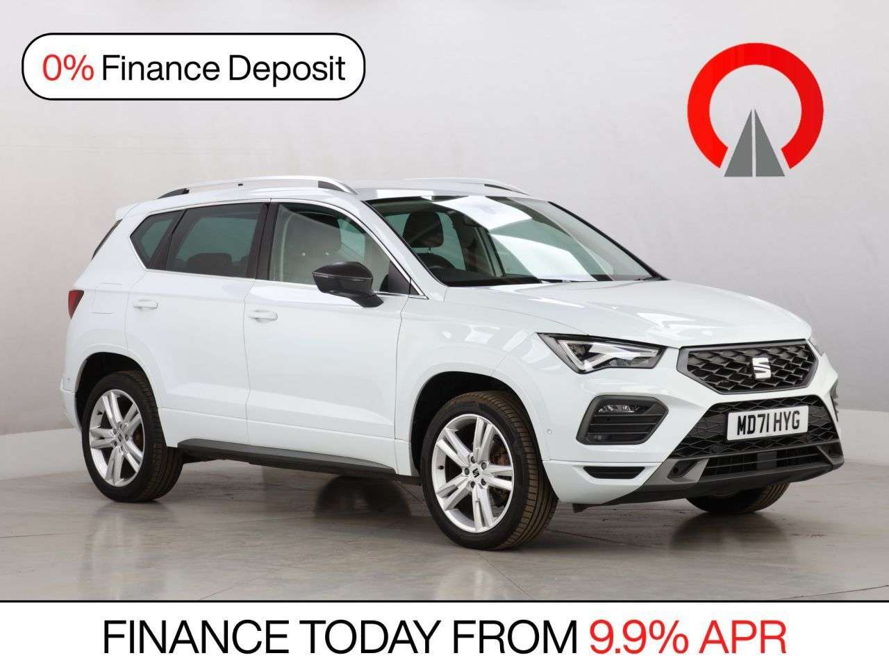 A 2022 SEAT ATECA 1.5 TSI EVO FR SUV 5dr Petrol DSG Euro 6 (s/s) (150 ps) A 2022 SEAT ATECA 1.5 TSI EVO FR SUV 5dr Petrol DSG Euro 6 (s/s) (150 ps)