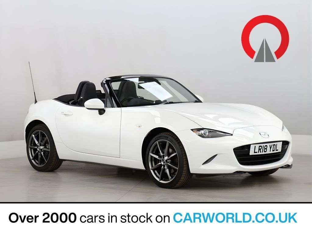 A 2018 MAZDA MX-5 2.0 SKYACTIV-G Sport Nav Convertible 2dr Petrol Manual Euro 6 (160 ps) A 2018 MAZDA MX-5 2.0 SKYACTIV-G Sport Nav Convertible 2dr Petrol Manual Euro 6 (160 ps)