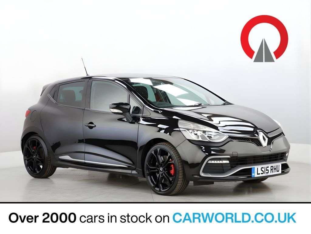 A 2015 RENAULT CLIO 1.6 TCe Renaultsport Lux Hatchback 5dr Petrol EDC Euro 5 (200 ps) A 2015 RENAULT CLIO 1.6 TCe Renaultsport Lux Hatchback 5dr Petrol EDC Euro 5 (200 ps)