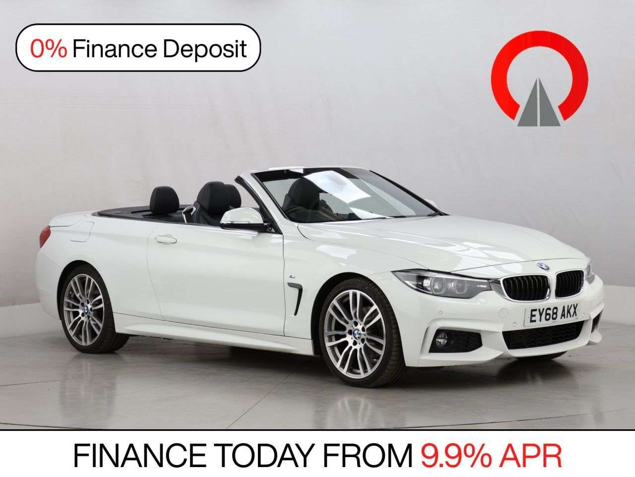 A 2018 BMW 4 SERIES 2.0 420d M Sport Convertible 2dr Diesel Auto Euro 6 (s/s) (190 ps) A 2018 BMW 4 SERIES 2.0 420d M Sport Convertible 2dr Diesel Auto Euro 6 (s/s) (190 ps)