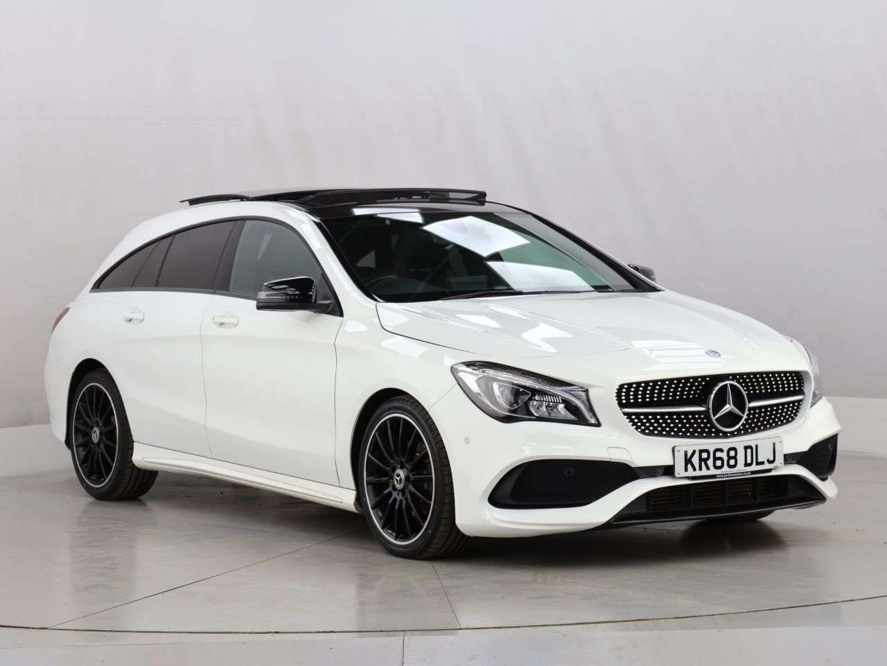 A 2018 MERCEDES-BENZ CLA CLASS 1.6 CLA200 AMG Line Night Edition (Plus) Shooting Brake 5dr Petrol 7G-DCT E A 2018 MERCEDES-BENZ CLA CLASS 1.6 CLA200 AMG Line Night Edition (Plus) Shooting Brake 5dr Petrol 7G-DCT E