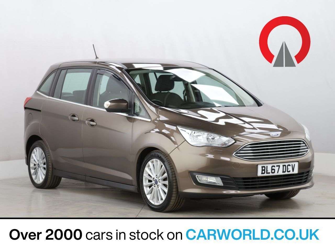 A 2018 FORD GRAND C-MAX 1.0T EcoBoost Titanium MPV 5dr Petrol Manual Euro 6 (s/s) (125 ps) A 2018 FORD GRAND C-MAX 1.0T EcoBoost Titanium MPV 5dr Petrol Manual Euro 6 (s/s) (125 ps)