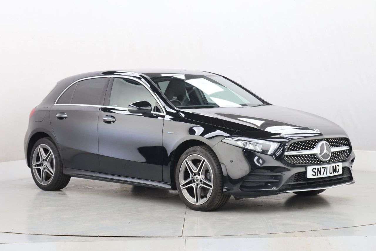 A 2021 MERCEDES-BENZ A CLASS 1.3 A250e 15.6kWh AMG Line (Premium 2) Hatchback 5dr Petrol Plug-in Hybrid A 2021 MERCEDES-BENZ A CLASS 1.3 A250e 15.6kWh AMG Line (Premium 2) Hatchback 5dr Petrol Plug-in Hybrid