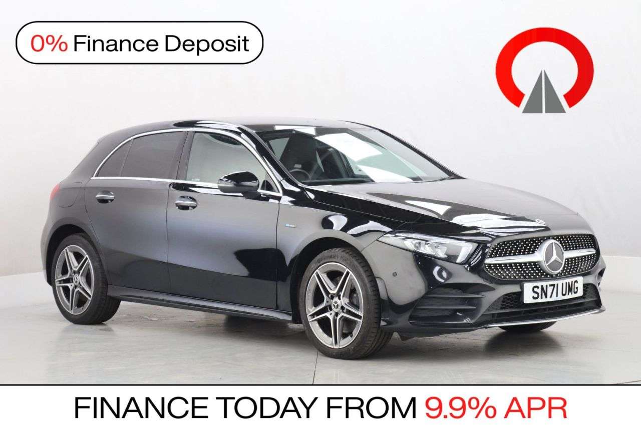 A 2021 MERCEDES-BENZ A CLASS 1.3 A250e 15.6kWh AMG Line (Premium 2) Hatchback 5dr Petrol Plug-in Hybrid A 2021 MERCEDES-BENZ A CLASS 1.3 A250e 15.6kWh AMG Line (Premium 2) Hatchback 5dr Petrol Plug-in Hybrid