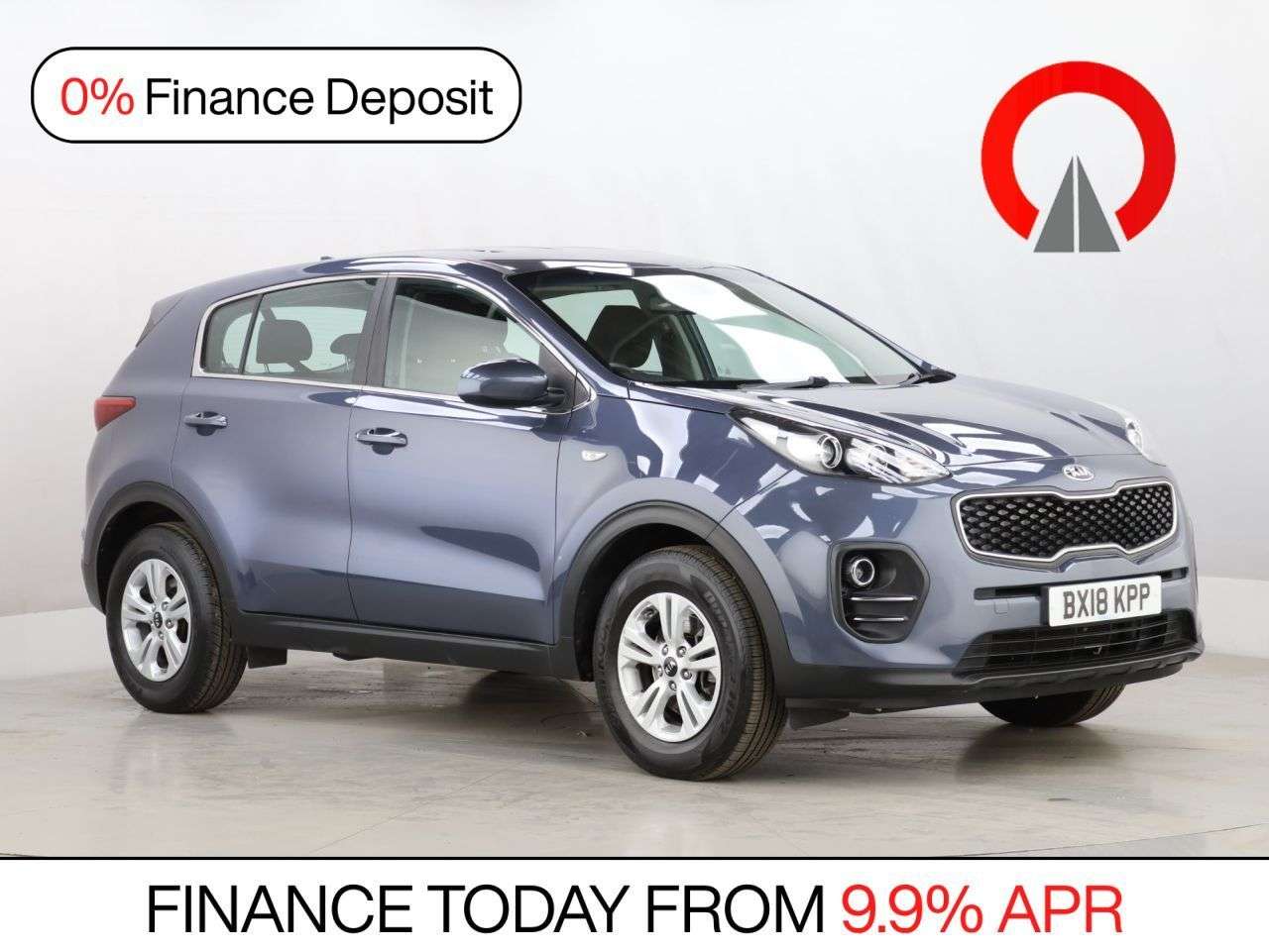 A 2018 KIA SPORTAGE 1.6 GDi 1 SUV 5dr Petrol Manual Euro 6 (s/s) (130 bhp) A 2018 KIA SPORTAGE 1.6 GDi 1 SUV 5dr Petrol Manual Euro 6 (s/s) (130 bhp)