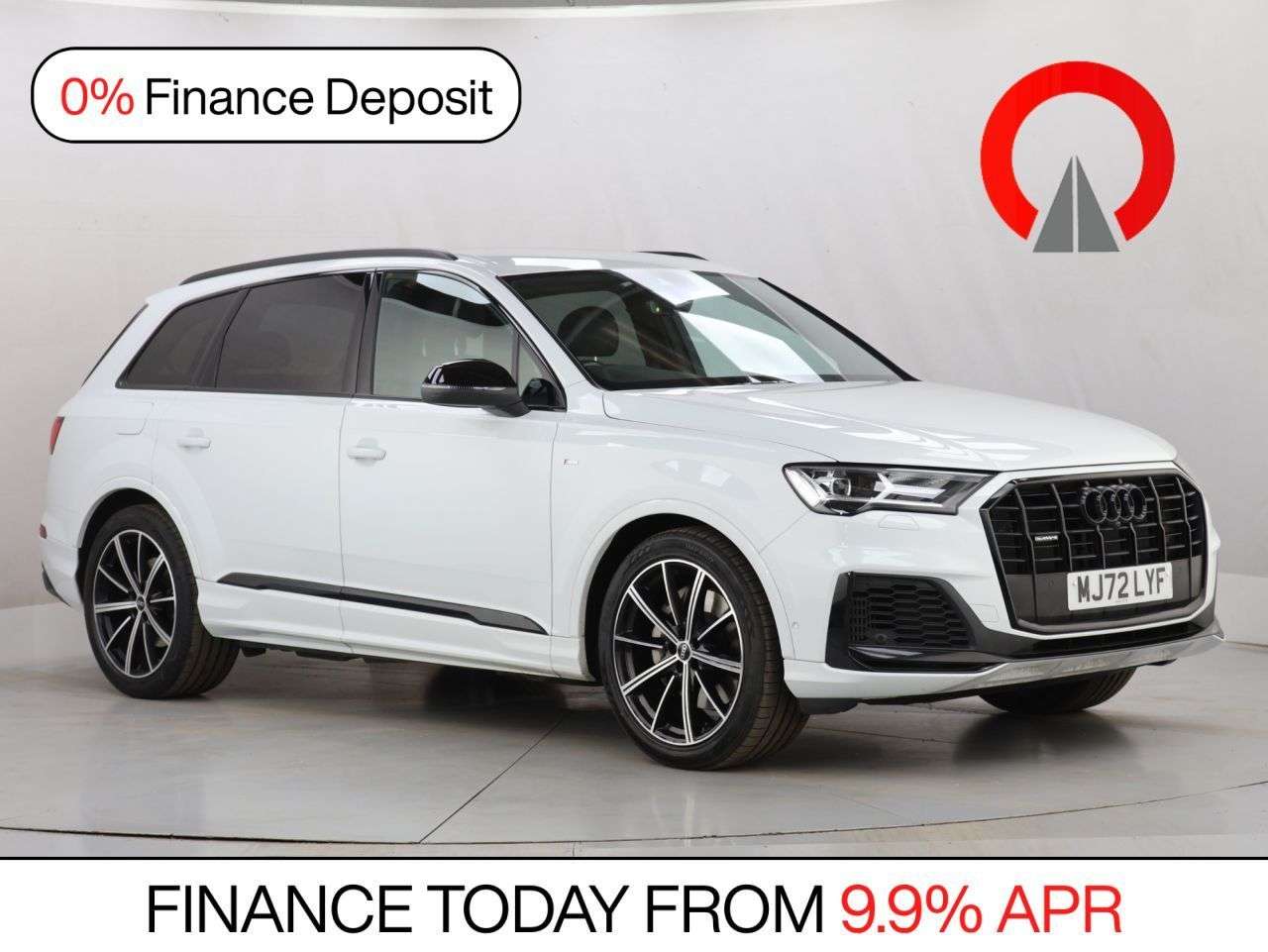 A 2022 AUDI Q7 3.0 TFSI V6 55 Black Edition SUV 5dr Petrol Tiptronic quattro Euro 6 (s/s) A 2022 AUDI Q7 3.0 TFSI V6 55 Black Edition SUV 5dr Petrol Tiptronic quattro Euro 6 (s/s)