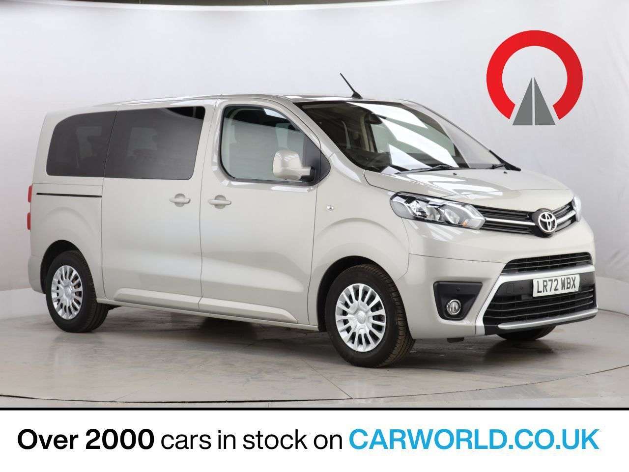A 2022 TOYOTA PROACE VERSO 1.5D Shuttle Medium MPV 5dr Diesel Manual MWB Euro 6 (s/s) (9 Seat) (120 ps A 2022 TOYOTA PROACE VERSO 1.5D Shuttle Medium MPV 5dr Diesel Manual MWB Euro 6 (s/s) (9 Seat) (120 ps