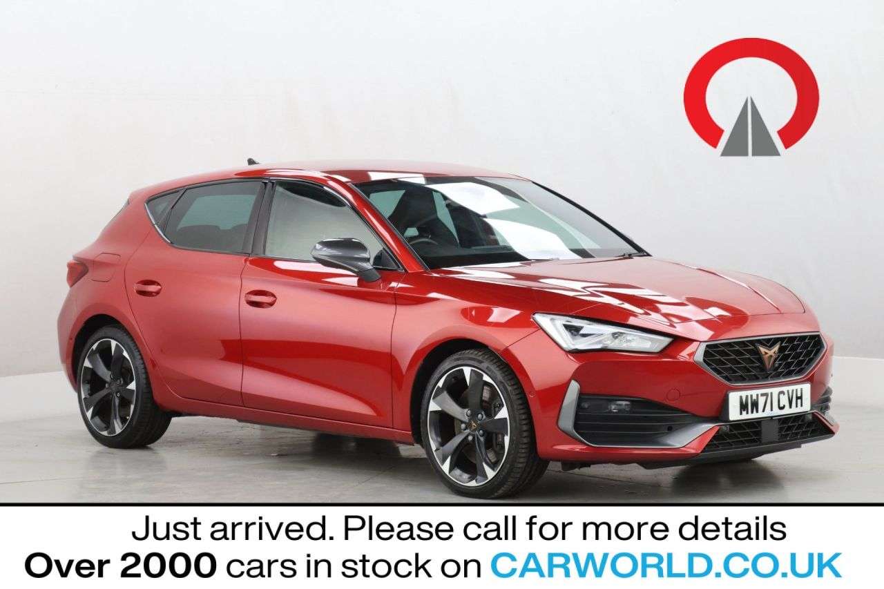 A 2022 CUPRA LEON 2.0 TSI VZ1 Hatchback 5dr Petrol DSG Euro 6 (s/s) (245 ps) A 2022 CUPRA LEON 2.0 TSI VZ1 Hatchback 5dr Petrol DSG Euro 6 (s/s) (245 ps)