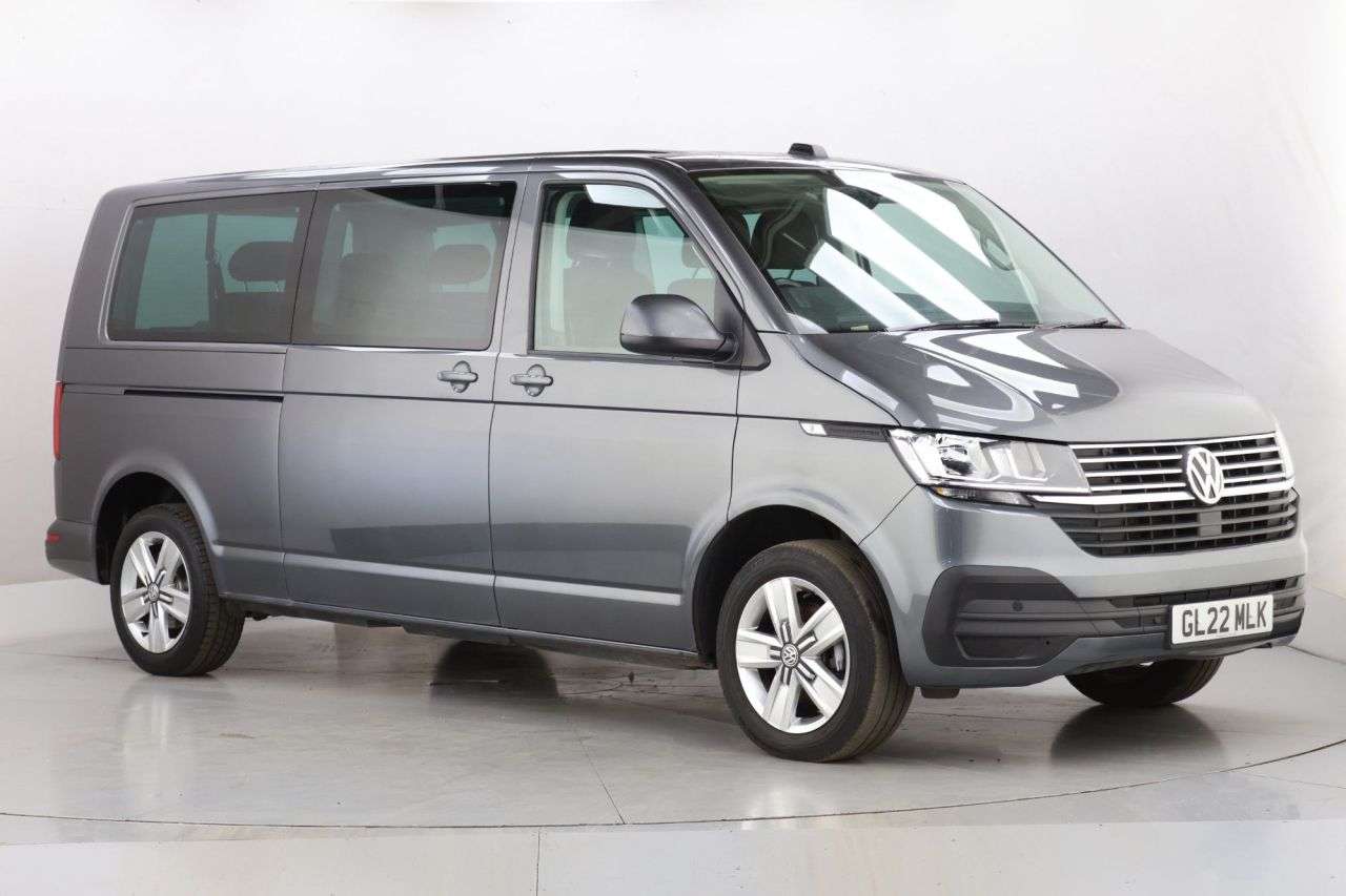 A 2022 VOLKSWAGEN TRANSPORTER SHUTTLE 2.0 TDI SE Minibus Double Cab 5dr Diesel DSG LWB Euro 6 (s/s) (150 ps) A 2022 VOLKSWAGEN TRANSPORTER SHUTTLE 2.0 TDI SE Minibus Double Cab 5dr Diesel DSG LWB Euro 6 (s/s) (150 ps)
