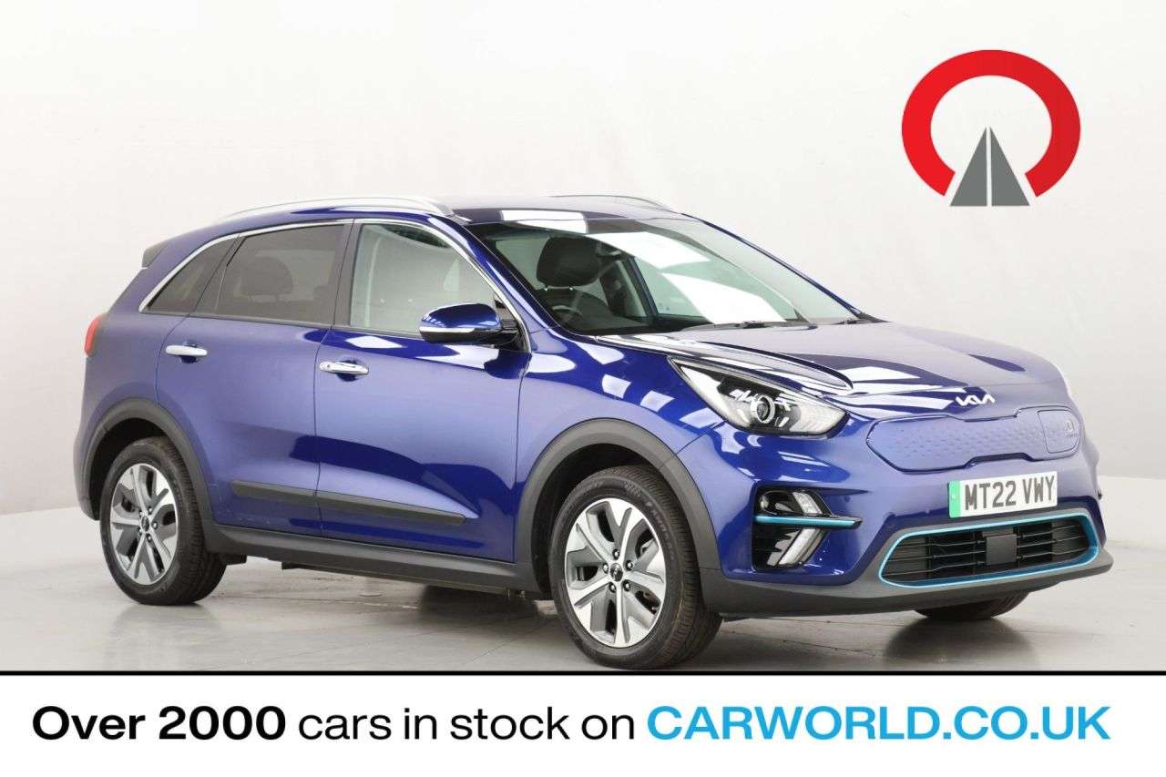 A 2022 KIA NIRO 64kWh 3 SUV 5dr Electric Auto (201 bhp) A 2022 KIA NIRO 64kWh 3 SUV 5dr Electric Auto (201 bhp)