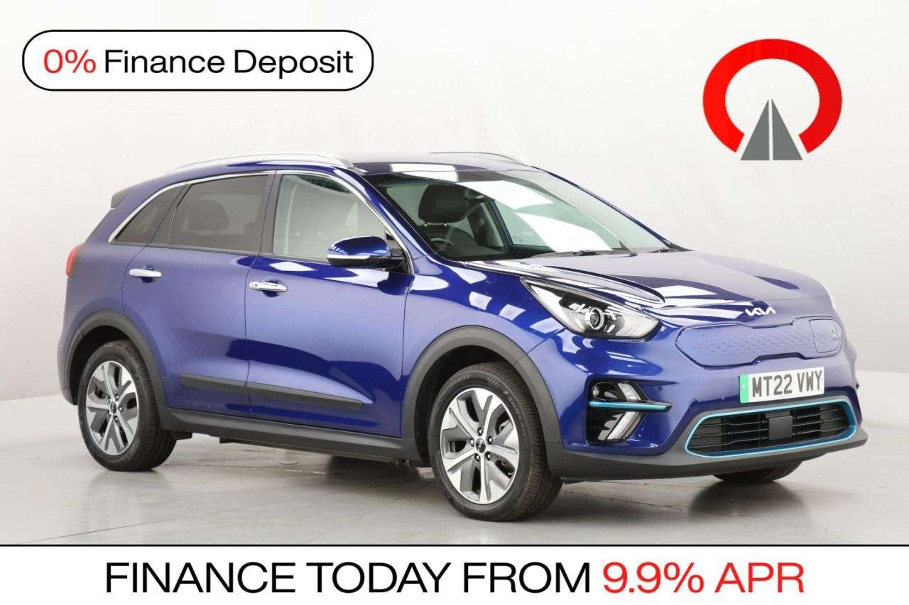 A 2022 KIA NIRO 64kWh 3 SUV 5dr Electric Auto (201 bhp) A 2022 KIA NIRO 64kWh 3 SUV 5dr Electric Auto (201 bhp)