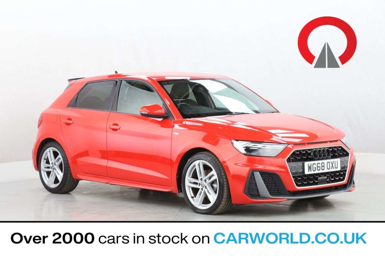 A 2018 AUDI A1 1.0 TFSI 30 S line Sportback 5dr Petrol Manual Euro 6 (s/s) (116 ps) A 2018 AUDI A1 1.0 TFSI 30 S line Sportback 5dr Petrol Manual Euro 6 (s/s) (116 ps)