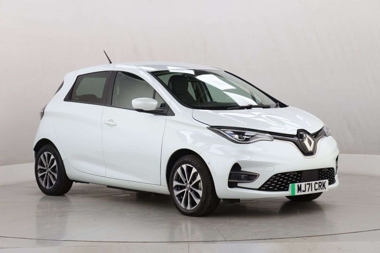 A 2021 RENAULT ZOE R135 EV50 52kWh GT Line Hatchback 5dr Electric Auto (Rapid Charge) (134 bhp A 2021 RENAULT ZOE R135 EV50 52kWh GT Line Hatchback 5dr Electric Auto (Rapid Charge) (134 bhp
