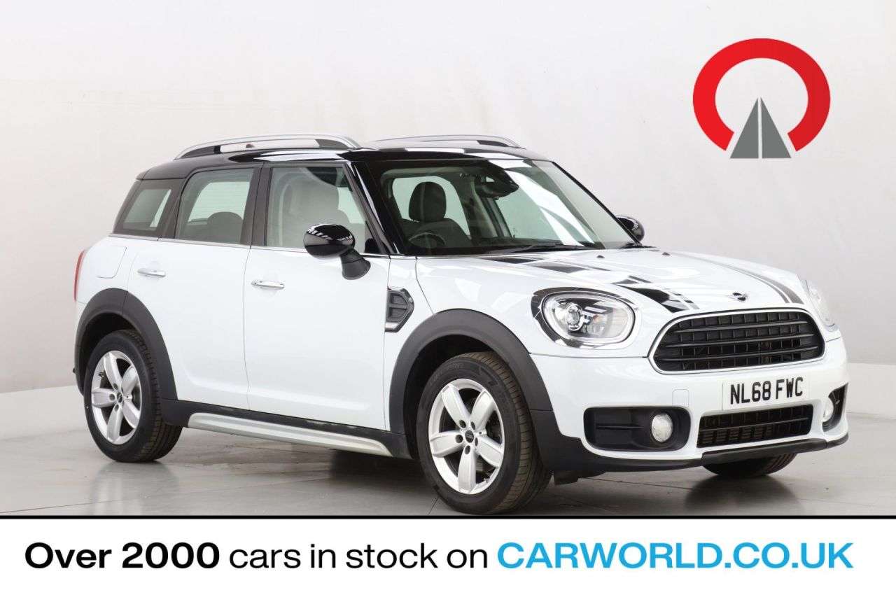 A 2018 MINI COUNTRYMAN 1.5 Cooper SUV 5dr Petrol Steptronic Euro 6 (s/s) (136 ps) A 2018 MINI COUNTRYMAN 1.5 Cooper SUV 5dr Petrol Steptronic Euro 6 (s/s) (136 ps)