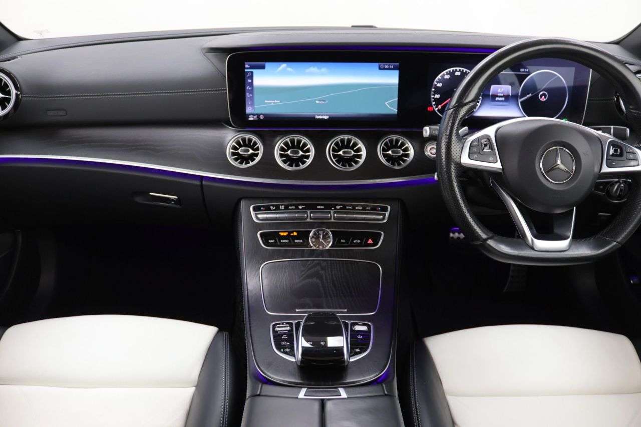 A 2018 MERCEDES-BENZ E CLASS 2.0 E220d AMG Line (Premium Plus) Coupe 2dr Diesel G-Tronic+ 4MATIC Euro 6 A 2018 MERCEDES-BENZ E CLASS 2.0 E220d AMG Line (Premium Plus) Coupe 2dr Diesel G-Tronic+ 4MATIC Euro 6