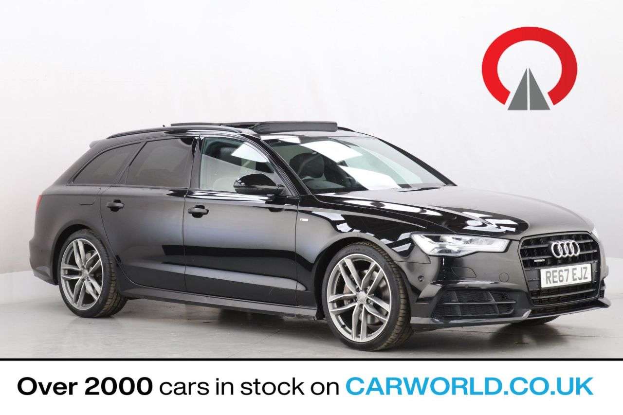 A 2017 AUDI A6 AVANT 3.0 TDI V6 Black Edition Estate 5dr Diesel S Tronic quattro Euro 6 (s/s) (2 A 2017 AUDI A6 AVANT 3.0 TDI V6 Black Edition Estate 5dr Diesel S Tronic quattro Euro 6 (s/s) (2