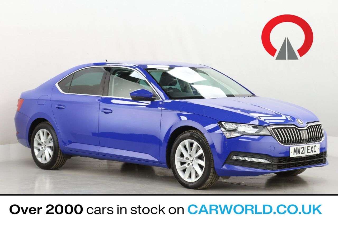 A 2021 SKODA SUPERB 1.5 TSI ACT SE Technology Hatchback 5dr Petrol Manual Euro 6 (s/s) (150 ps) A 2021 SKODA SUPERB 1.5 TSI ACT SE Technology Hatchback 5dr Petrol Manual Euro 6 (s/s) (150 ps)