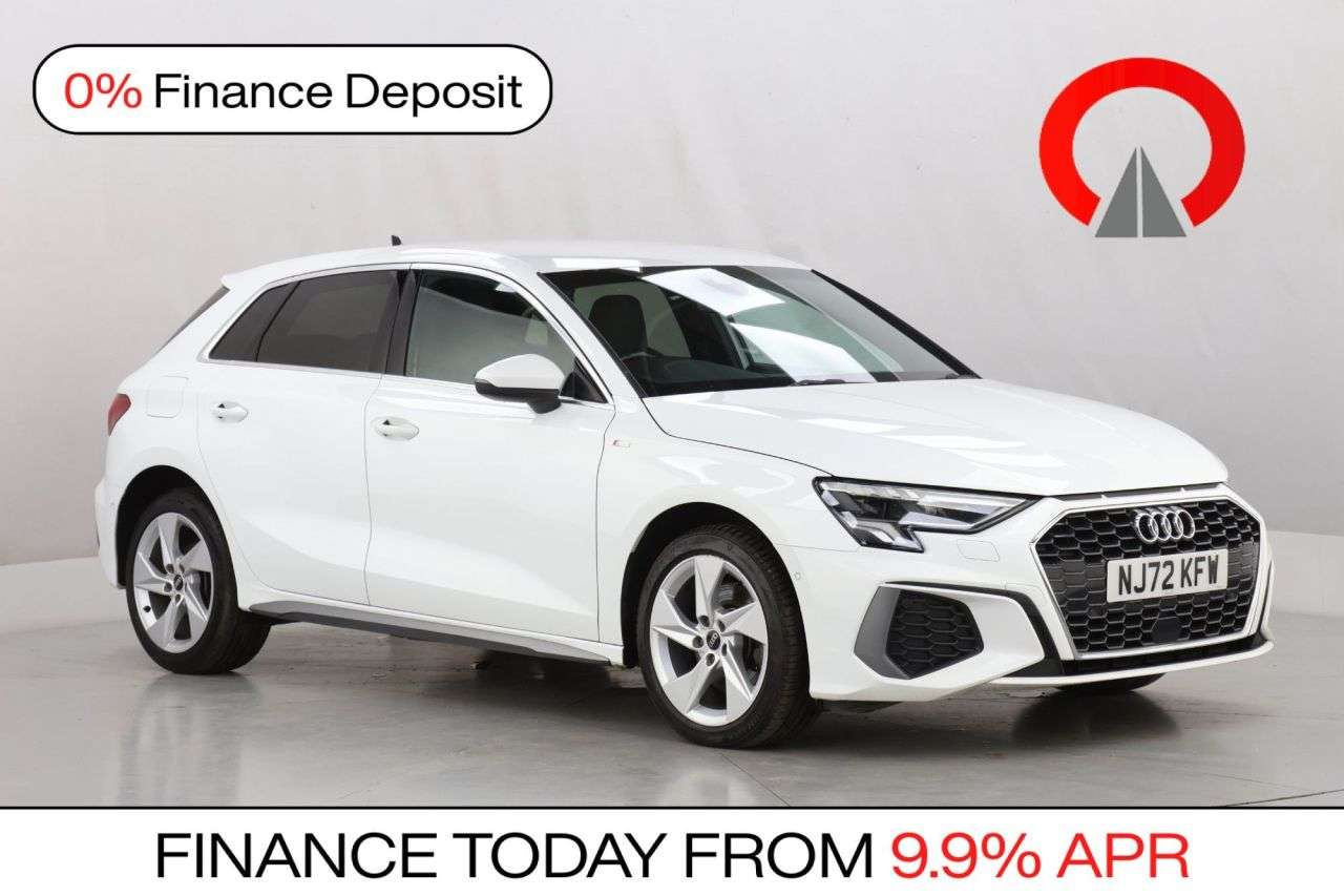 A 2022 AUDI A3 1.4 TFSIe 40 S line Sportback 5dr Petrol Plug-in Hybrid S Tronic Euro 6 (s/ A 2022 AUDI A3 1.4 TFSIe 40 S line Sportback 5dr Petrol Plug-in Hybrid S Tronic Euro 6 (s/