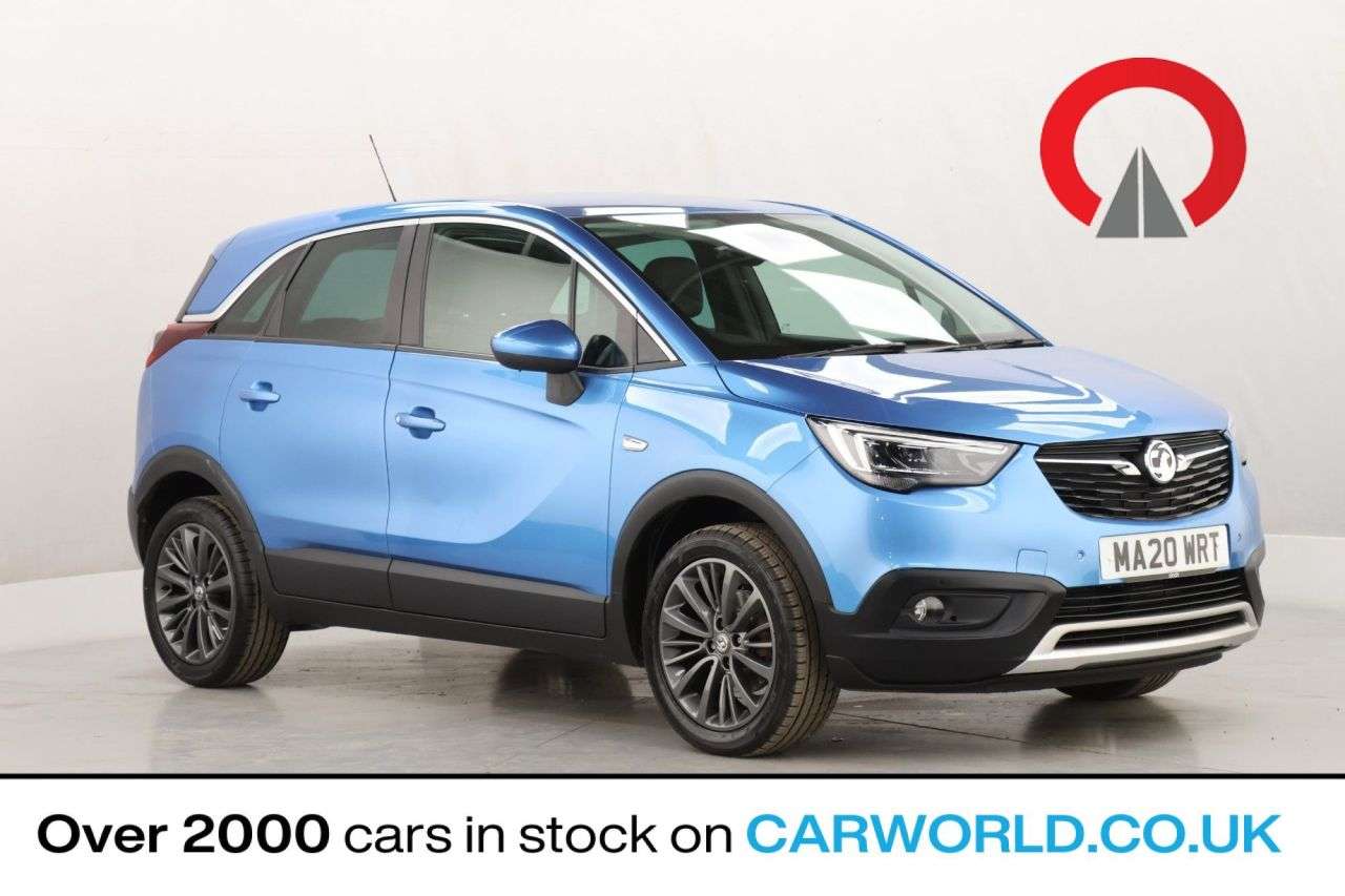 A 2020 VAUXHALL CROSSLAND X 1.2 Turbo Elite SUV 5dr Petrol Auto Euro 6 (s/s) (130 ps) A 2020 VAUXHALL CROSSLAND X 1.2 Turbo Elite SUV 5dr Petrol Auto Euro 6 (s/s) (130 ps)