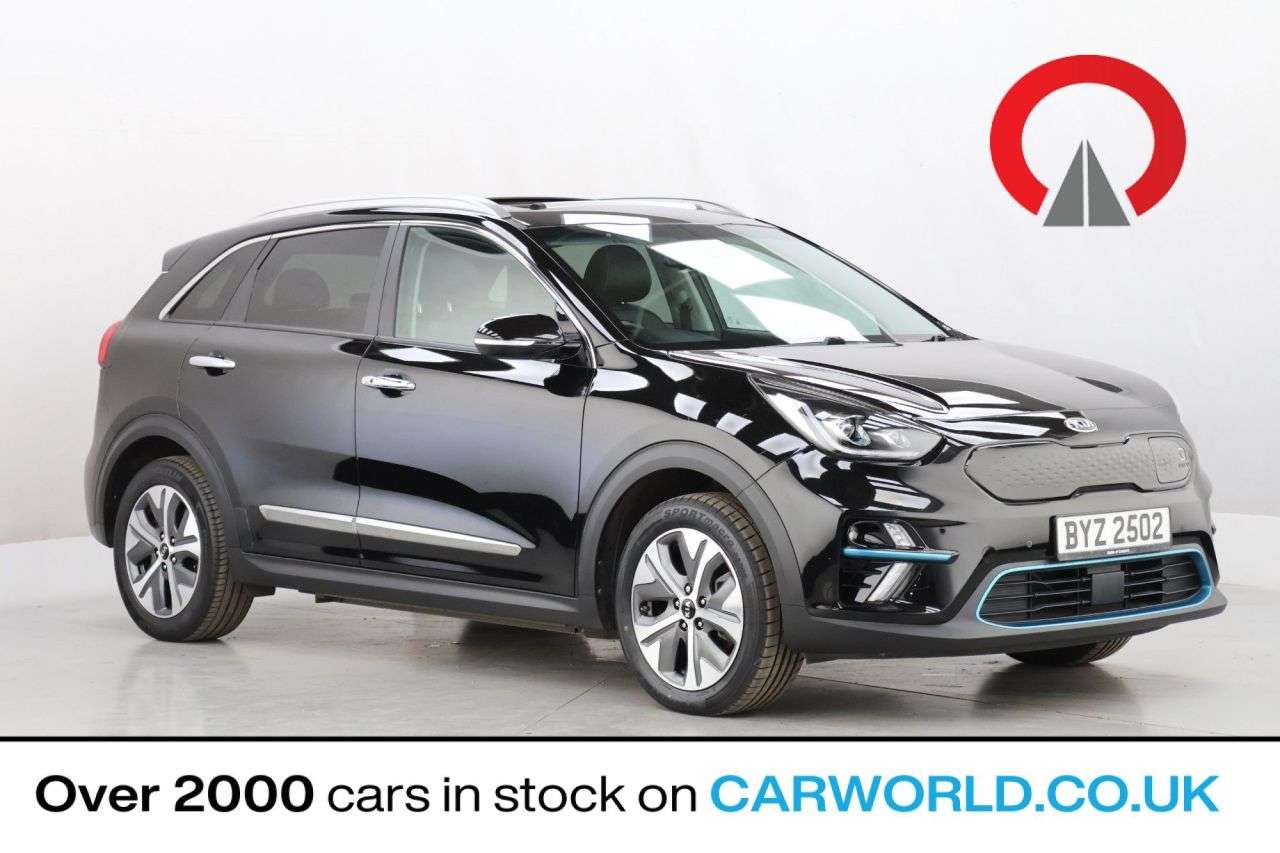 A 2021 KIA NIRO 64kWh 4+ SUV 5dr Electric Auto (201 bhp) A 2021 KIA NIRO 64kWh 4+ SUV 5dr Electric Auto (201 bhp)