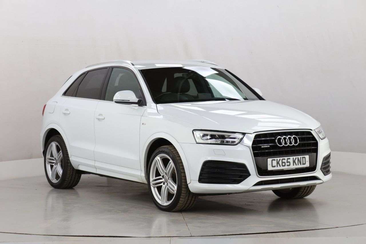 A 2015 AUDI Q3 2.0 TFSI S line Plus SUV 5dr Petrol S Tronic quattro Euro 6 (s/s) (180 ps) A 2015 AUDI Q3 2.0 TFSI S line Plus SUV 5dr Petrol S Tronic quattro Euro 6 (s/s) (180 ps)