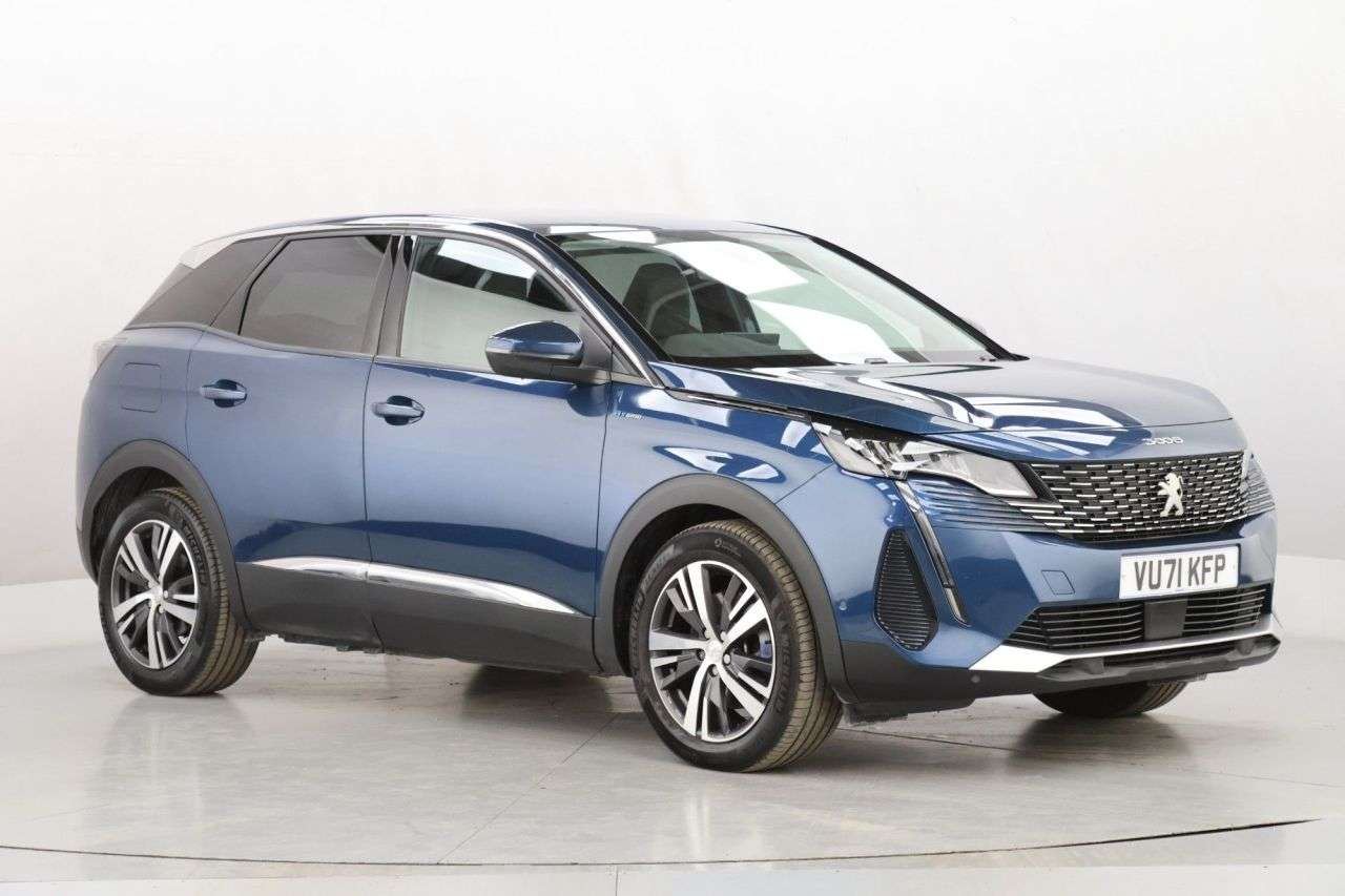 A 2021 PEUGEOT 3008 1.6 13.2kWh Allure SUV 5dr Petrol Plug-in Hybrid e-EAT Euro 6 (s/s) (225 ps A 2021 PEUGEOT 3008 1.6 13.2kWh Allure SUV 5dr Petrol Plug-in Hybrid e-EAT Euro 6 (s/s) (225 ps