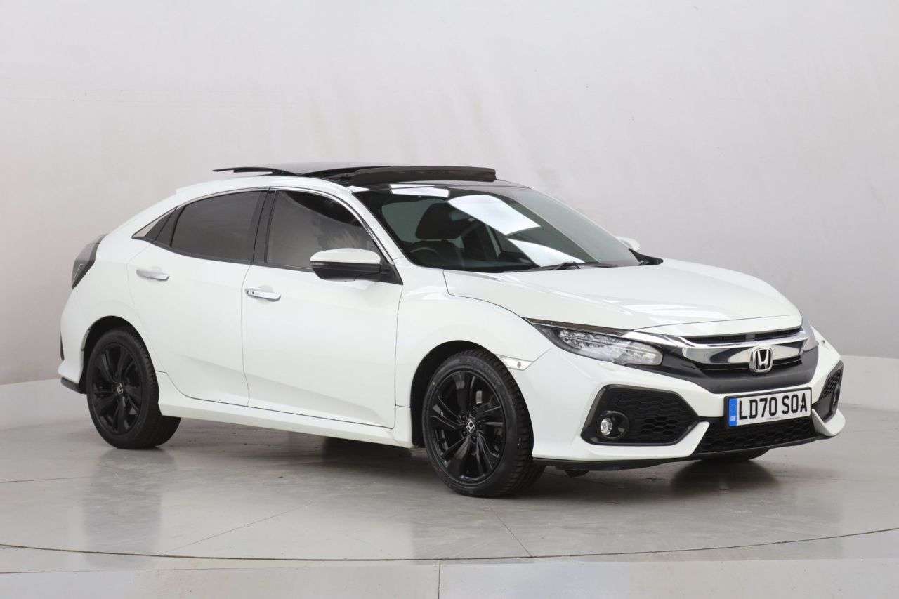 A 2020 HONDA CIVIC 1.5 VTEC Turbo GPF Prestige Hatchback 5dr Petrol CVT Euro 6 (s/s) (182 ps) A 2020 HONDA CIVIC 1.5 VTEC Turbo GPF Prestige Hatchback 5dr Petrol CVT Euro 6 (s/s) (182 ps)