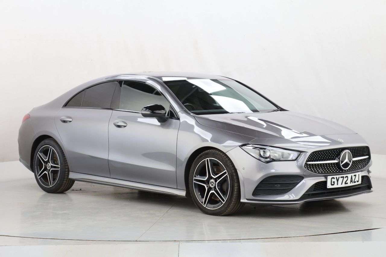 A 2022 MERCEDES-BENZ CLA 1.3 CLA200 AMG Line (Executive) Coupe 4dr Petrol 7G-DCT Euro 6 (s/s) (163 p A 2022 MERCEDES-BENZ CLA 1.3 CLA200 AMG Line (Executive) Coupe 4dr Petrol 7G-DCT Euro 6 (s/s) (163 p