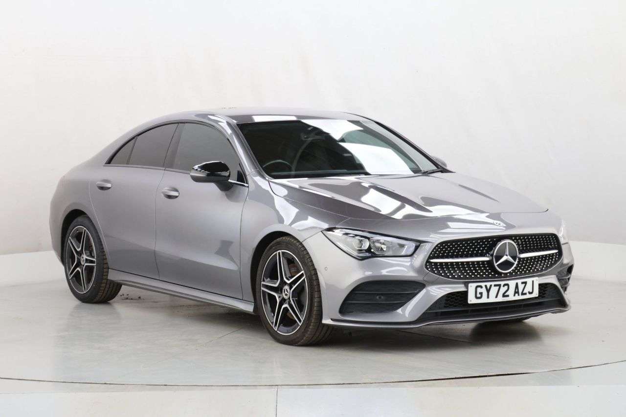 A 2022 MERCEDES-BENZ CLA 1.3 CLA200 AMG Line (Executive) Coupe 4dr Petrol 7G-DCT Euro 6 (s/s) (163 p A 2022 MERCEDES-BENZ CLA 1.3 CLA200 AMG Line (Executive) Coupe 4dr Petrol 7G-DCT Euro 6 (s/s) (163 p