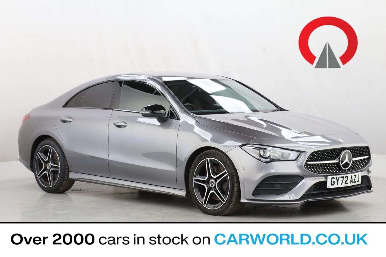 A 2022 MERCEDES-BENZ CLA 1.3 CLA200 AMG Line (Executive) Coupe 4dr Petrol 7G-DCT Euro 6 (s/s) (163 p A 2022 MERCEDES-BENZ CLA 1.3 CLA200 AMG Line (Executive) Coupe 4dr Petrol 7G-DCT Euro 6 (s/s) (163 p