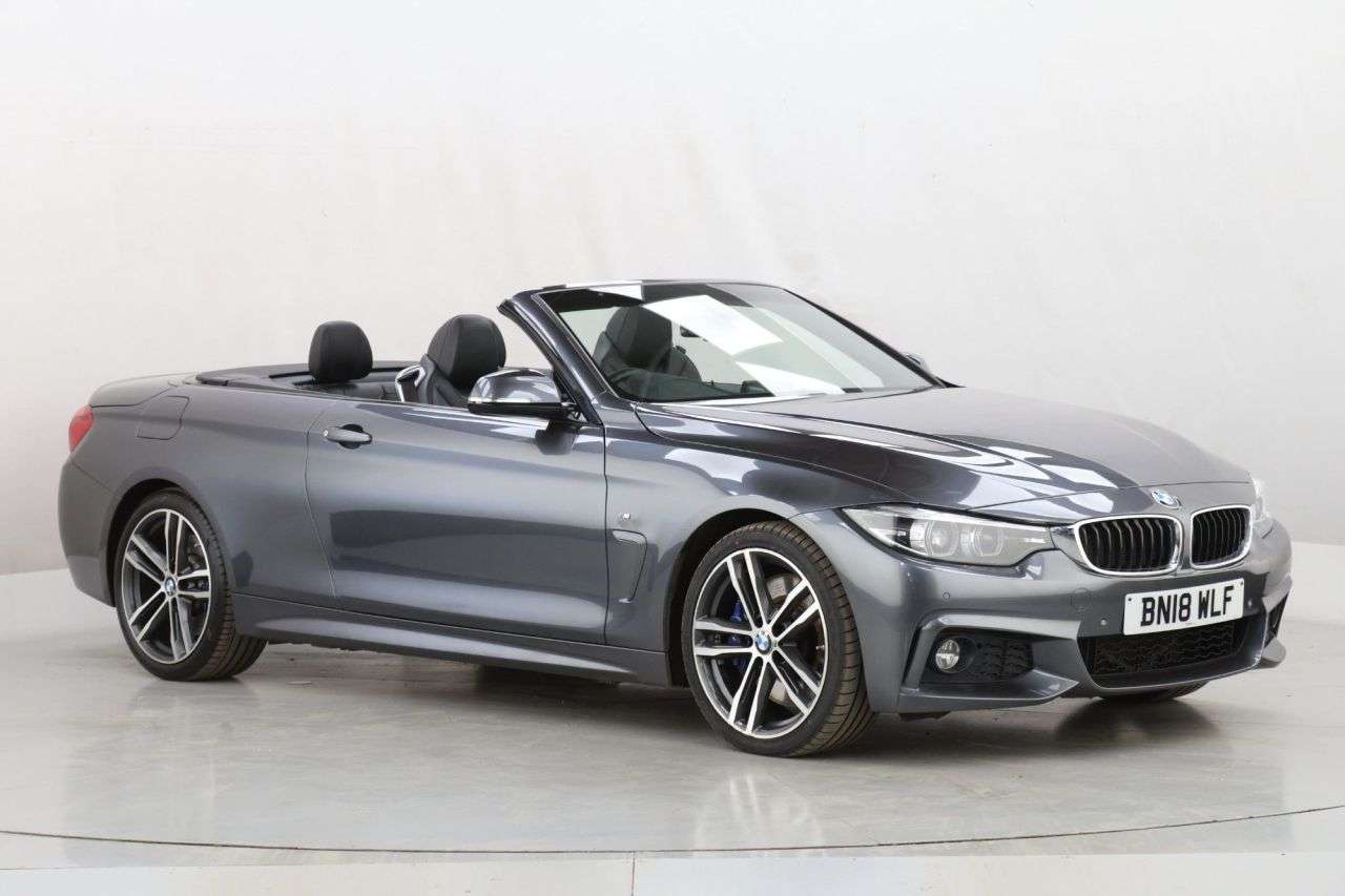 A 2018 BMW 4 SERIES 2.0 430i M Sport Convertible 2dr Petrol Manual Euro 6 (s/s) (252 ps) A 2018 BMW 4 SERIES 2.0 430i M Sport Convertible 2dr Petrol Manual Euro 6 (s/s) (252 ps)