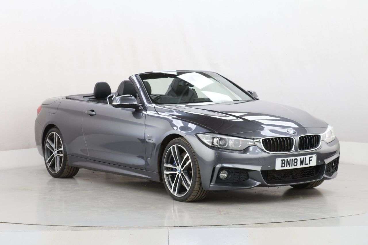 A 2018 BMW 4 SERIES 2.0 430i M Sport Convertible 2dr Petrol Manual Euro 6 (s/s) (252 ps) A 2018 BMW 4 SERIES 2.0 430i M Sport Convertible 2dr Petrol Manual Euro 6 (s/s) (252 ps)