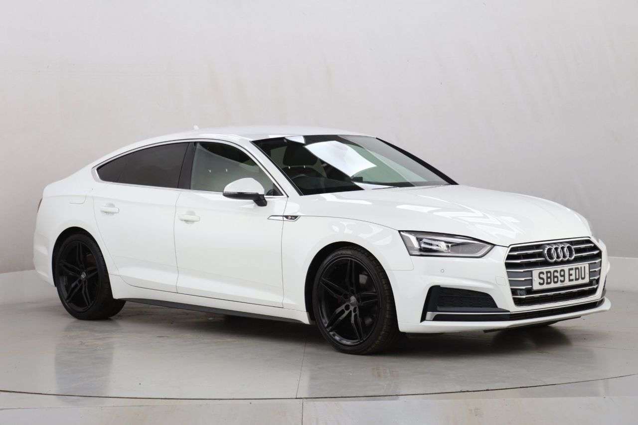 A 2019 AUDI A5 2.0 TFSI 40 S line Sportback 5dr Petrol S Tronic Euro 6 (s/s) (190 ps) A 2019 AUDI A5 2.0 TFSI 40 S line Sportback 5dr Petrol S Tronic Euro 6 (s/s) (190 ps)