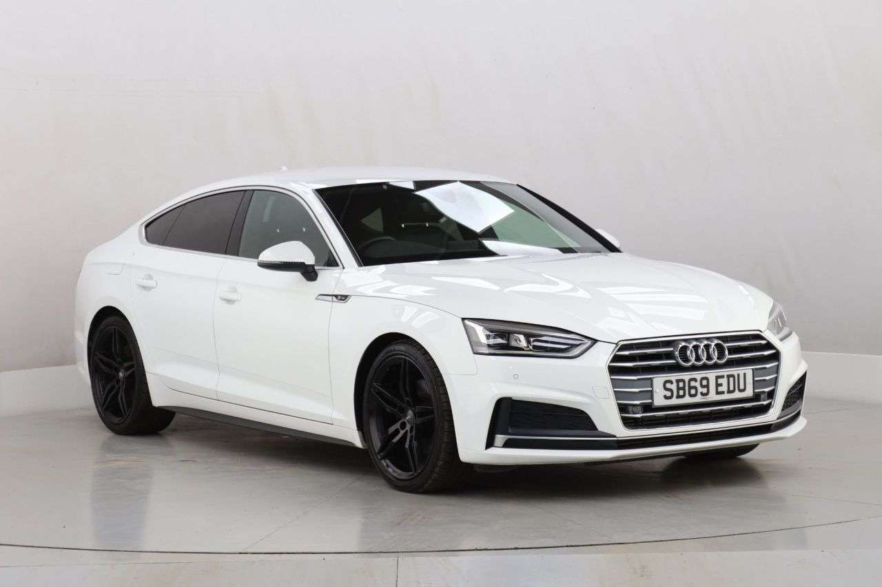 A 2019 AUDI A5 2.0 TFSI 40 S line Sportback 5dr Petrol S Tronic Euro 6 (s/s) (190 ps) A 2019 AUDI A5 2.0 TFSI 40 S line Sportback 5dr Petrol S Tronic Euro 6 (s/s) (190 ps)