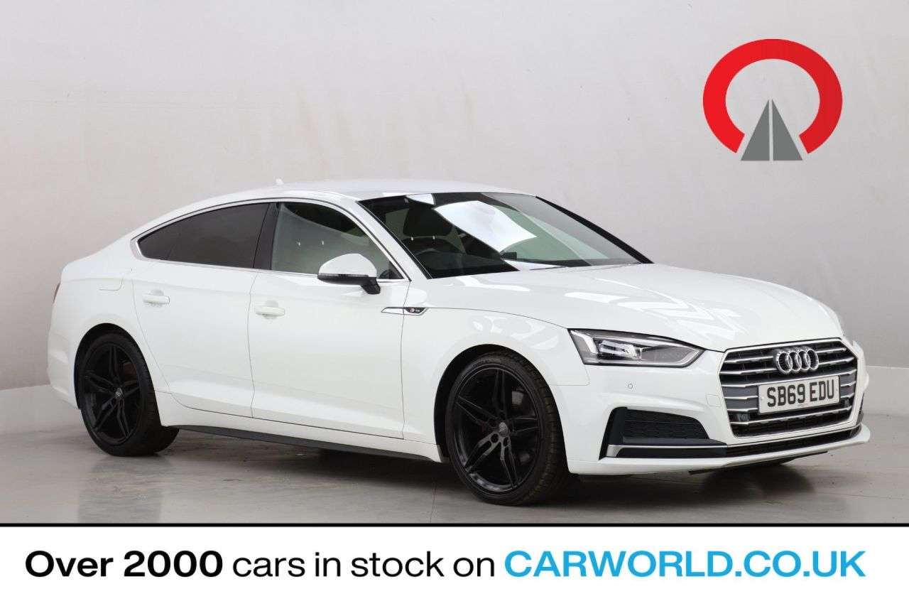 A 2019 AUDI A5 2.0 TFSI 40 S line Sportback 5dr Petrol S Tronic Euro 6 (s/s) (190 ps) A 2019 AUDI A5 2.0 TFSI 40 S line Sportback 5dr Petrol S Tronic Euro 6 (s/s) (190 ps)