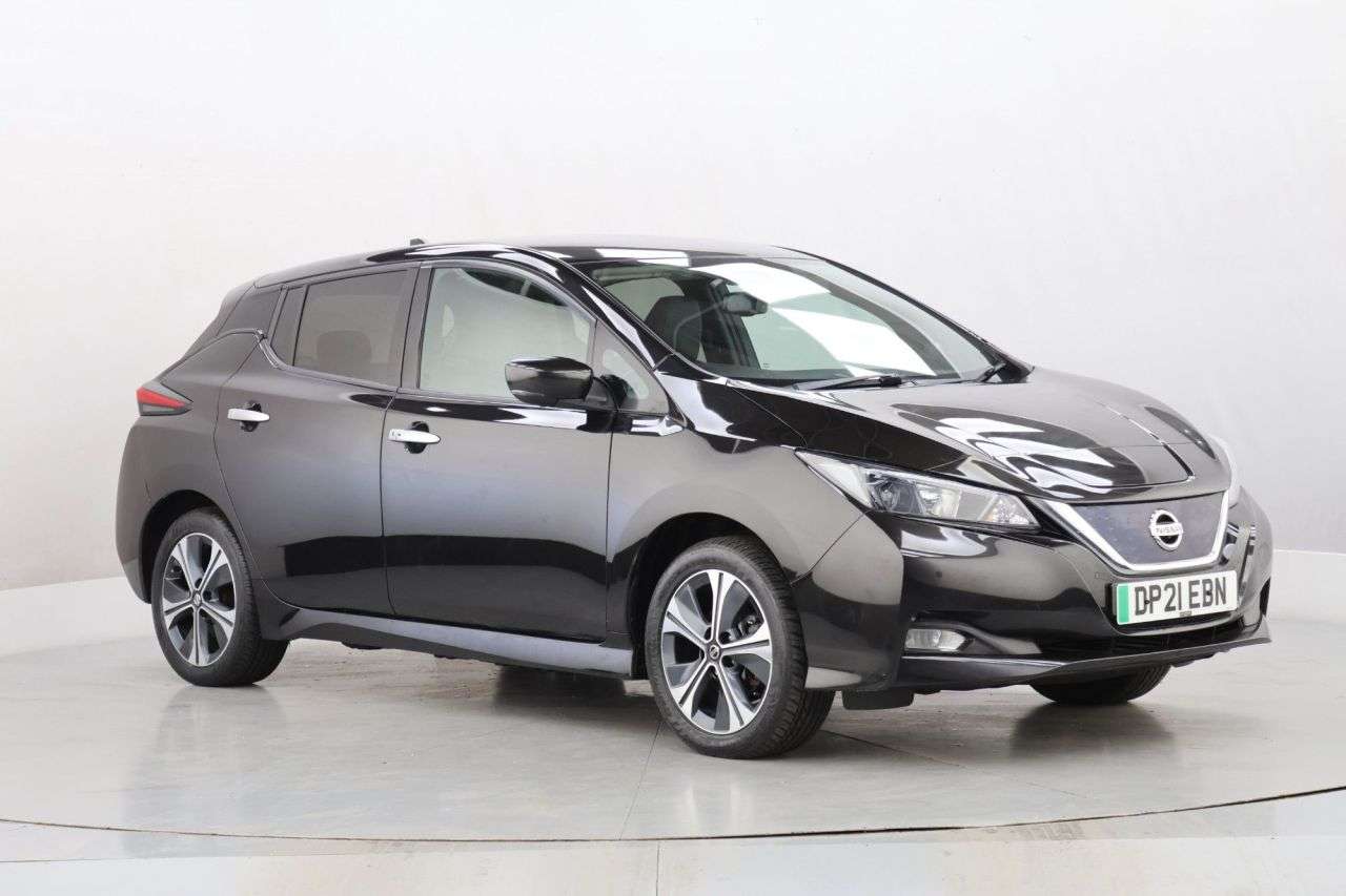 A 2021 NISSAN LEAF 62kWh e+ N-Connecta Hatchback 5dr Electric Auto (217 ps) A 2021 NISSAN LEAF 62kWh e+ N-Connecta Hatchback 5dr Electric Auto (217 ps)