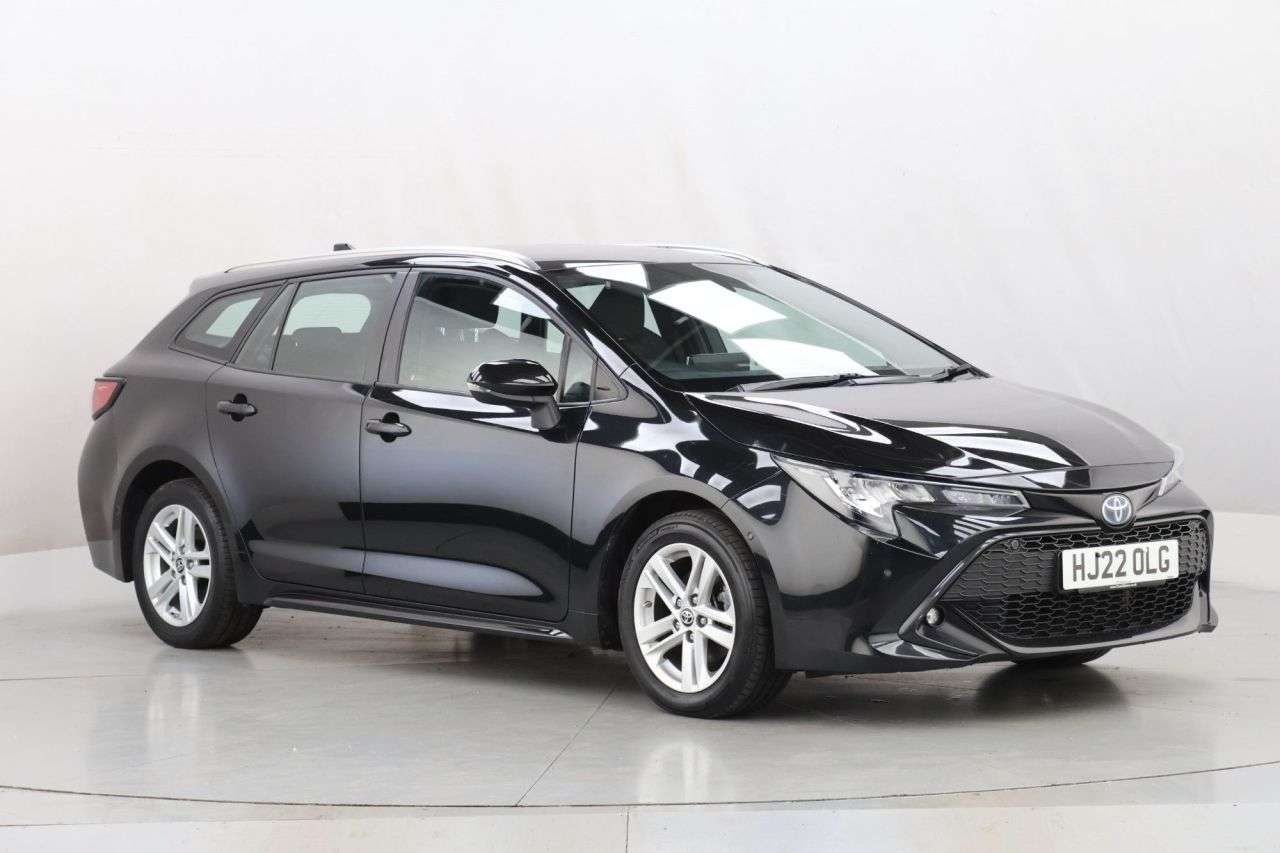A 2022 TOYOTA COROLLA 1.8 VVT-h GPF Icon Tech Touring Sports 5dr Petrol Hybrid CVT Euro 6 (s/s) ( A 2022 TOYOTA COROLLA 1.8 VVT-h GPF Icon Tech Touring Sports 5dr Petrol Hybrid CVT Euro 6 (s/s) (