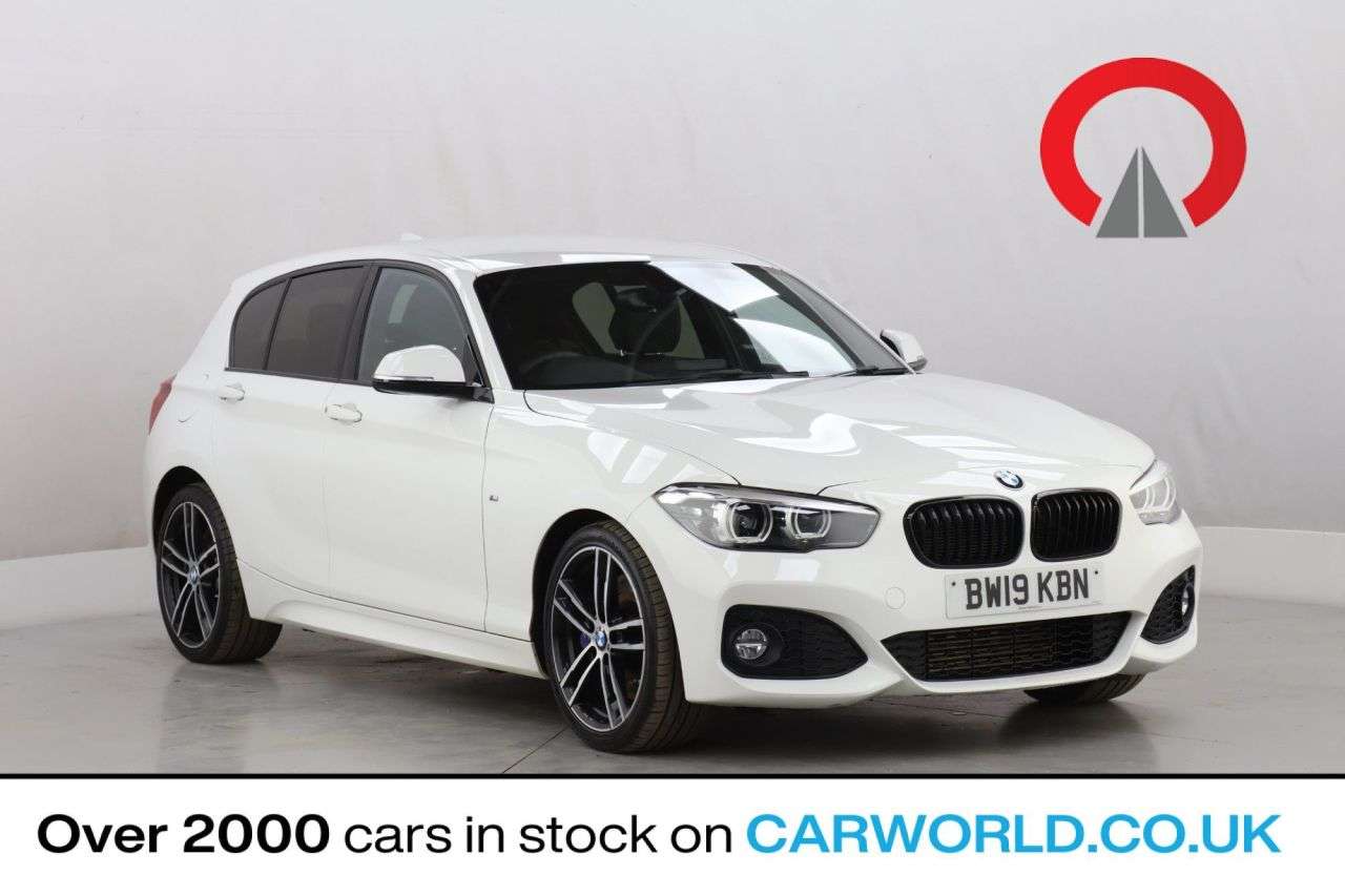 A 2019 BMW 1 SERIES 1.5 116d M Sport Shadow Edition Hatchback 5dr Diesel Manual Euro 6 (s/s) (1 A 2019 BMW 1 SERIES 1.5 116d M Sport Shadow Edition Hatchback 5dr Diesel Manual Euro 6 (s/s) (1