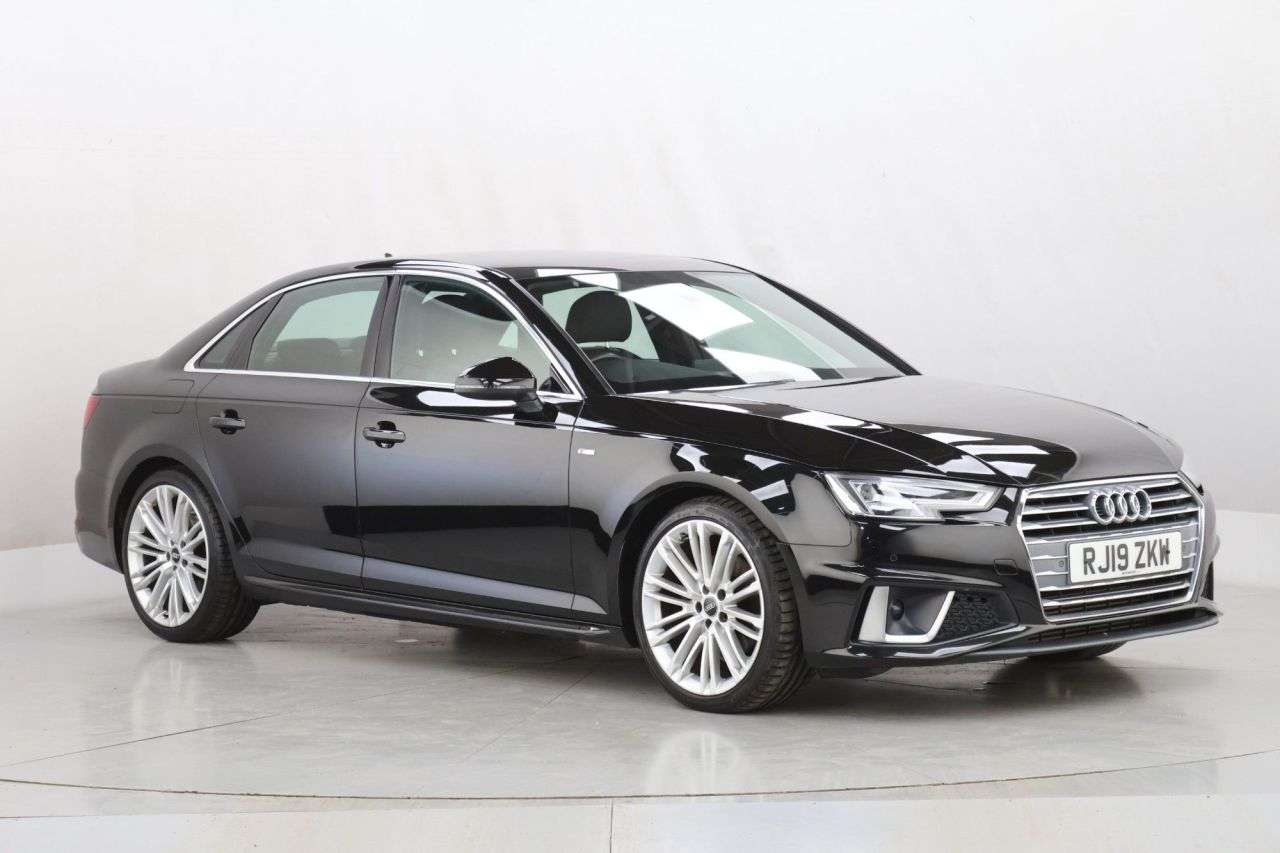 A 2019 AUDI A4 2.0 TFSI 40 S line Saloon 4dr Petrol S Tronic Euro 6 (s/s) (190 ps) A 2019 AUDI A4 2.0 TFSI 40 S line Saloon 4dr Petrol S Tronic Euro 6 (s/s) (190 ps)