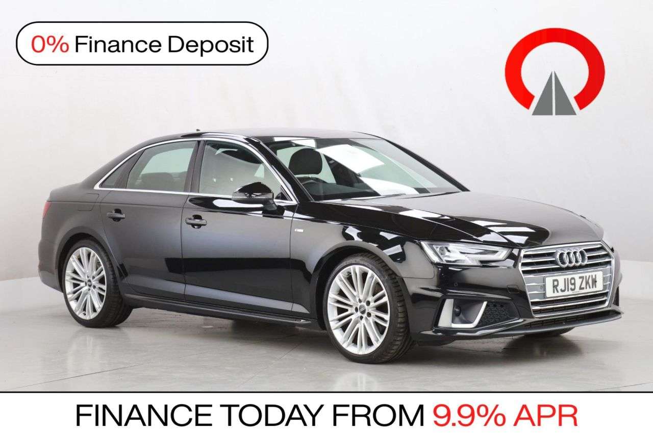 A 2019 AUDI A4 2.0 TFSI 40 S line Saloon 4dr Petrol S Tronic Euro 6 (s/s) (190 ps) A 2019 AUDI A4 2.0 TFSI 40 S line Saloon 4dr Petrol S Tronic Euro 6 (s/s) (190 ps)