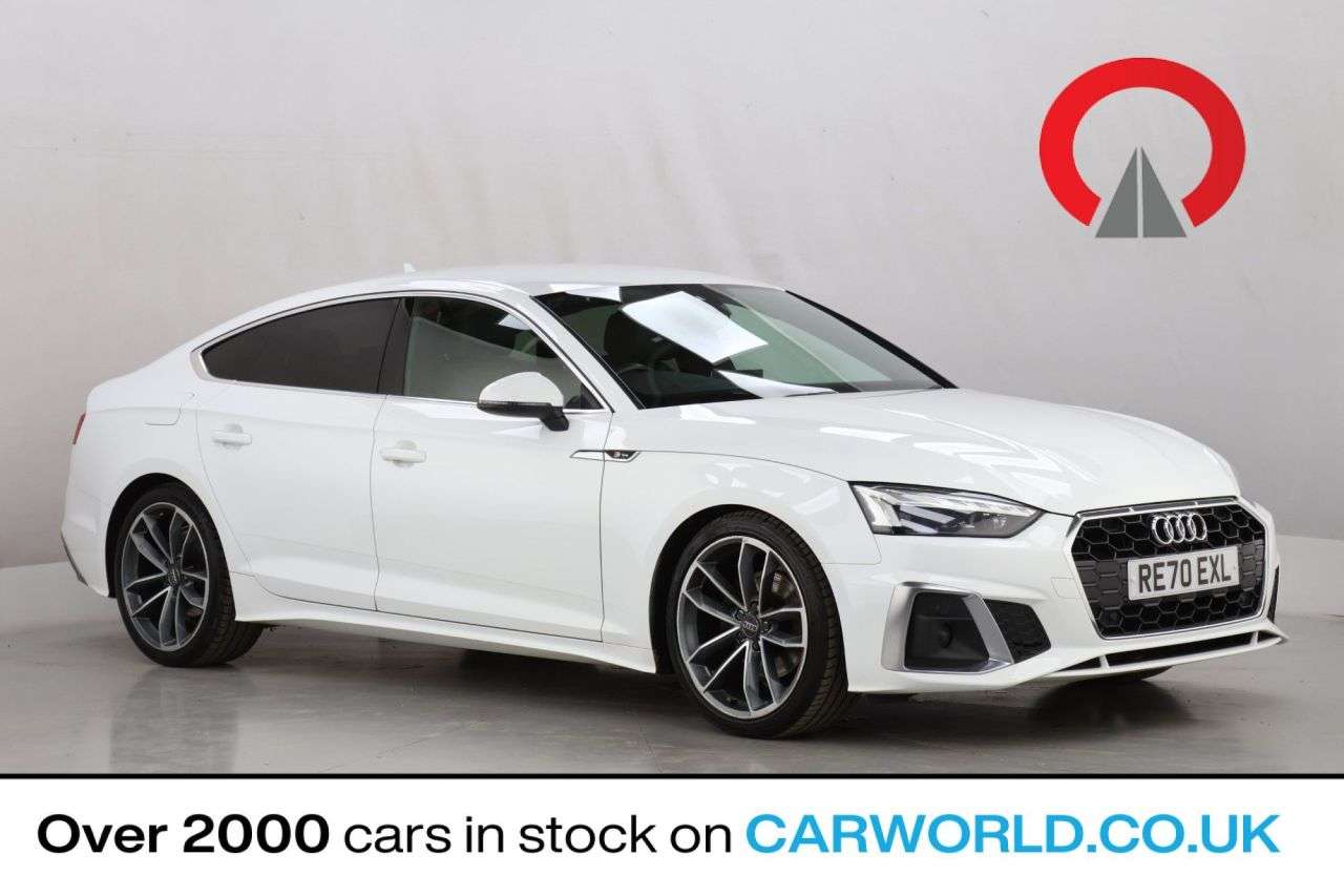 A 2020 AUDI A5 2.0 TDI 35 S line Sportback 5dr Diesel S Tronic Euro 6 (s/s) (163 ps) A 2020 AUDI A5 2.0 TDI 35 S line Sportback 5dr Diesel S Tronic Euro 6 (s/s) (163 ps)