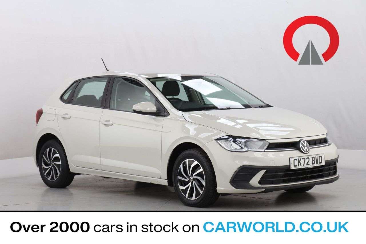 A 2022 VOLKSWAGEN POLO 1.0 TSI Life Hatchback 5dr Petrol Manual Euro 6 (s/s) (95 ps) A 2022 VOLKSWAGEN POLO 1.0 TSI Life Hatchback 5dr Petrol Manual Euro 6 (s/s) (95 ps)