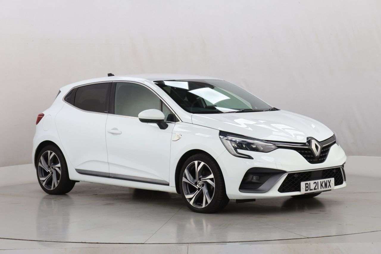 A 2021 RENAULT CLIO 1.6 E-TECH RS Line Hatchback 5dr Petrol Hybrid Auto Euro 6 (s/s) (140 ps) A 2021 RENAULT CLIO 1.6 E-TECH RS Line Hatchback 5dr Petrol Hybrid Auto Euro 6 (s/s) (140 ps)
