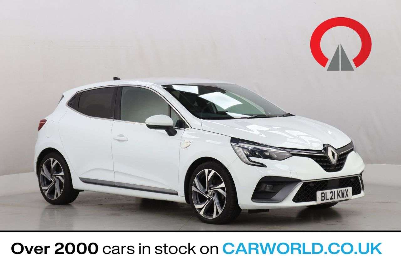 A 2021 RENAULT CLIO 1.6 E-TECH RS Line Hatchback 5dr Petrol Hybrid Auto Euro 6 (s/s) (140 ps) A 2021 RENAULT CLIO 1.6 E-TECH RS Line Hatchback 5dr Petrol Hybrid Auto Euro 6 (s/s) (140 ps)